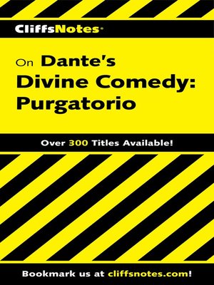 cover image of CliffsNotes on Dante's Divine Comedy-Il Purgatorio